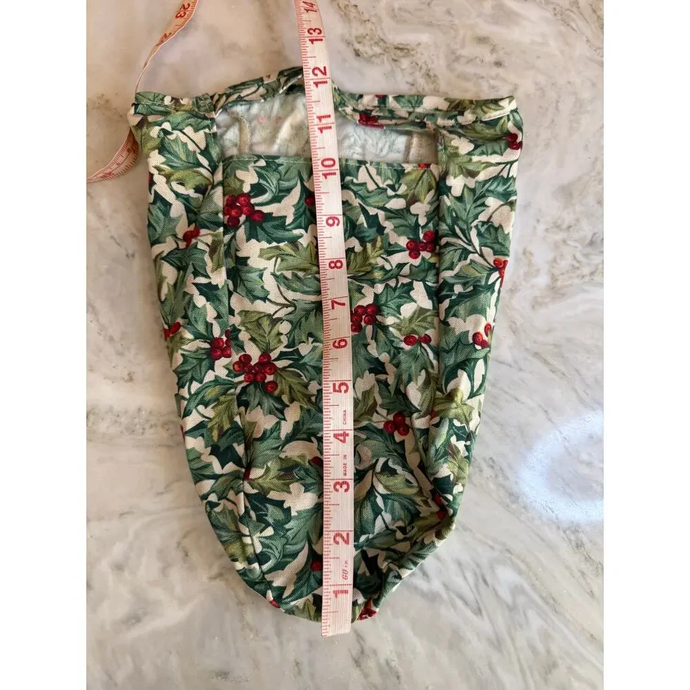 Longaberger Holiday Holly Basket Liner